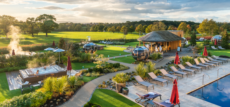 Wellness and spa facilities at corporate venues